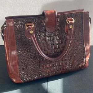 Brahmin Handbag (Authentic) Alligator